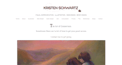 Desktop Screenshot of kristenschwartz.com